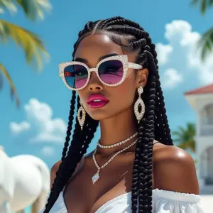 Black MadonnaHP GET RICH or CRY TRYIN Tarot Cards | Limited Edition | High-Vibrational Energy Bold Symbolism for Manifestation and Spiritual Hustle