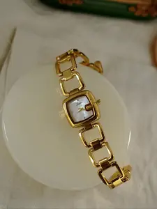 Women's Elegant Square Dial Quartz Watch, Exquisite Trendy Wristwatch, Fashionable Stylish Watch, Fashionable Watch for Women As Gift