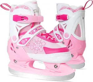 Nattork Adjustable Ice Skates for Kids