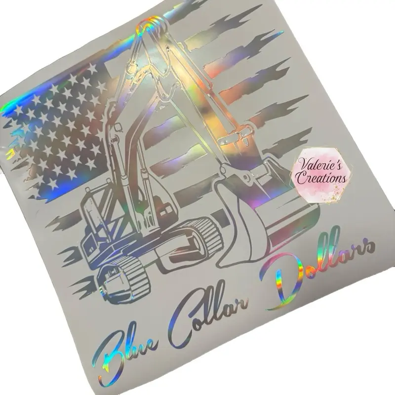 Blue Collar Dollars Truck Decal