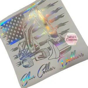 Blue Collar Dollars Truck Decal