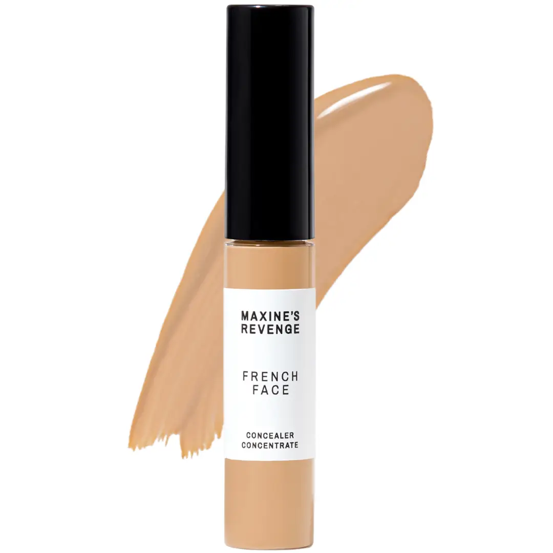 French Face Concealer: Hydrating Full-Coverage as a Concealer or Foundation for Skin That's Seen A Thing or Two. olive Makeup Cosmetic