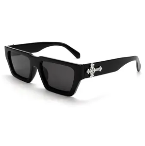 Integrated Design Fashion Glasses - TikToK Internet Celebrity Style, Nightclub and Street Fashion