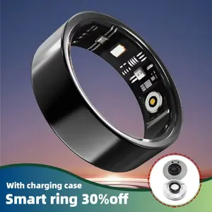 Smart Rings for Women Men,High Quality Fitness Tracker with Heart Rate, Blood Oxygen, Blood Pressure, Sleep Tracker, Step Tracker, No Subscription Fee, IP68 Waterproof Smart Fitness