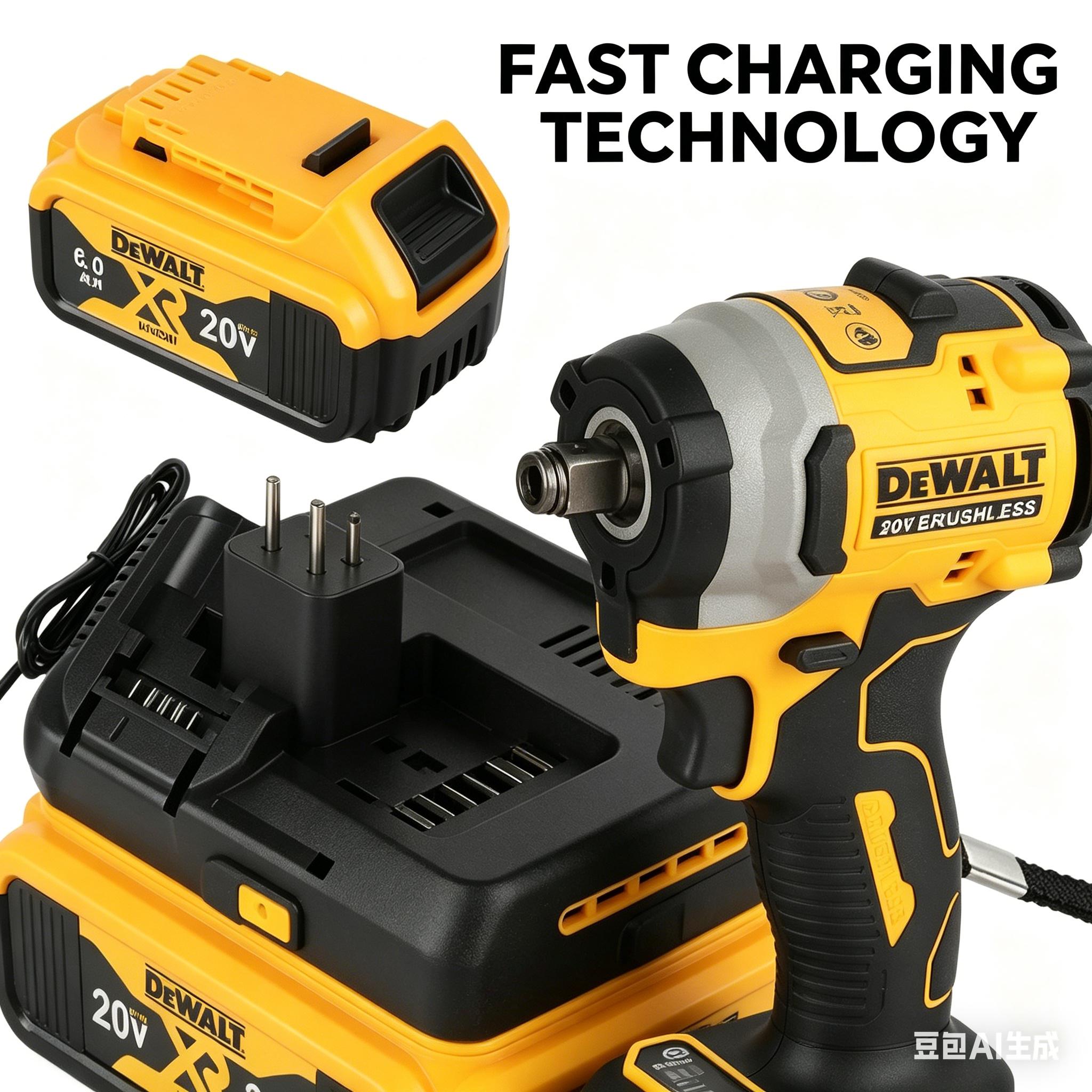 DeWALT DCF850, 20V MAX ATOMIC Brushless Compact Impact Driver, High Torque Cordless Screwdriver, LED Work Light, Professional Heavy Duty Power Tool for Construction, Automotive Repair & Woodworking