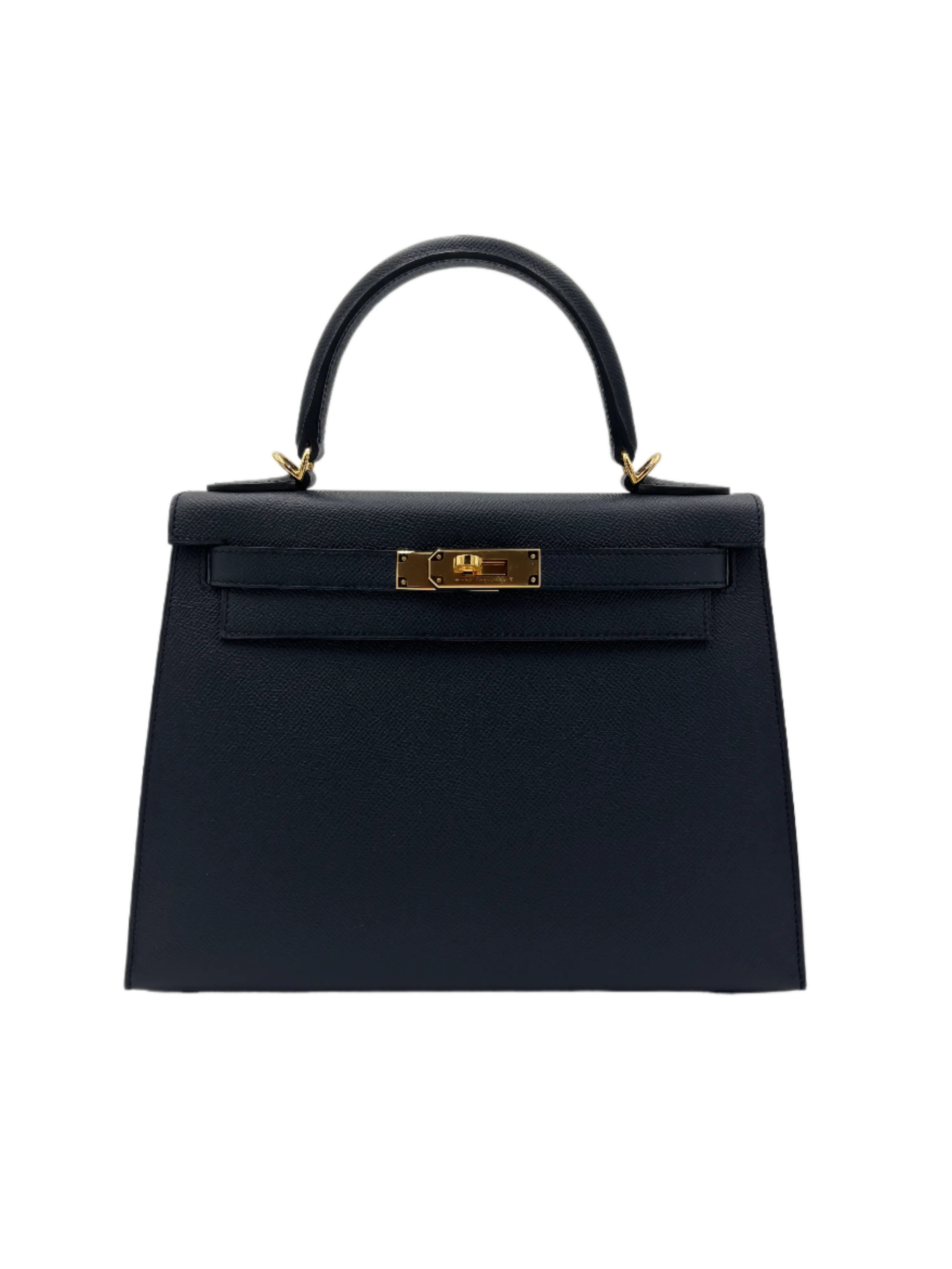 Pre-owned HERMÈS Epsom travel bags Hermes Kelly 28 Blue Indigo 2600040233611
