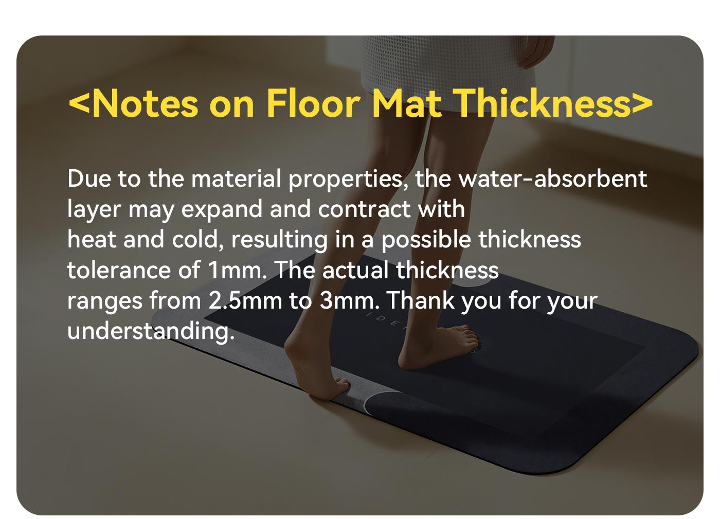 Bathroom Mat Premium Quick-Dry-Ultra-Absorbent Thin Diatomite Bath Mat-Rubber Backing Thin Non-Slip, Machine Washable, and Mildew-Resistant Rug for Shower, Kitchen, Laundry Room,and More with Geometric Design and Easy Cleaning last-minute  Holiday Haul