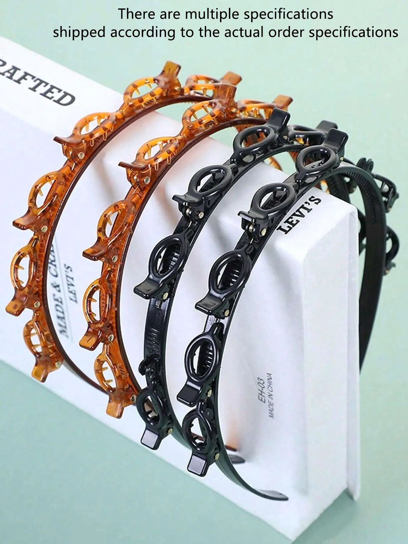1/2/4pcs women's multifunctional headbands, hairbands with broken hair and bangs, headbands with teeth, Zigzag headband, Fashion headband, parties, holiday gifts, vacation outings, office, daily leisure hair accessories