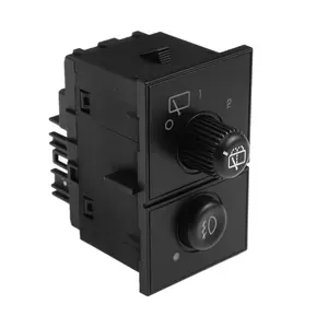 Rear Windshield Wiper Switch Fog Light Switch Compatible with 2003-2006 Chevy Suburban 1500/2500, Tahoe, GMC Yukon XL 1500/2500, Cadillac Escalade Replaces# 15061682