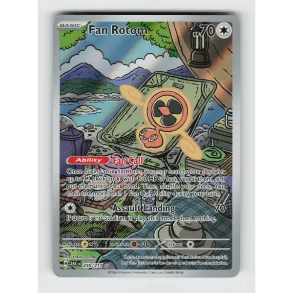 FAN ROTOM - 250/217 (, ILLUSTRATION RARE)