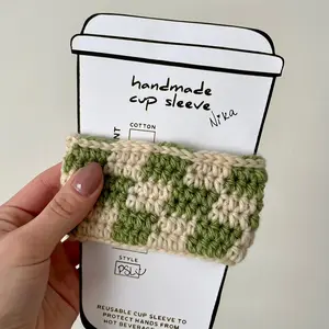 crochet cup sleeve