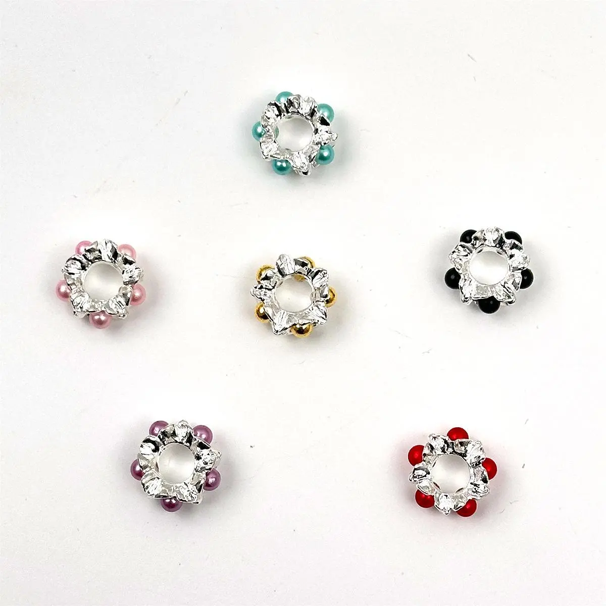 FW023015 Pearl rings 30PCS