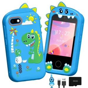 2.8" Kids Smart Phone for Girls  Touchscreen HD Dual Camera, Games, Music Player, 8GB Card, Ideal Christmas Birthday Gift, Fun Learning Toy Electronic