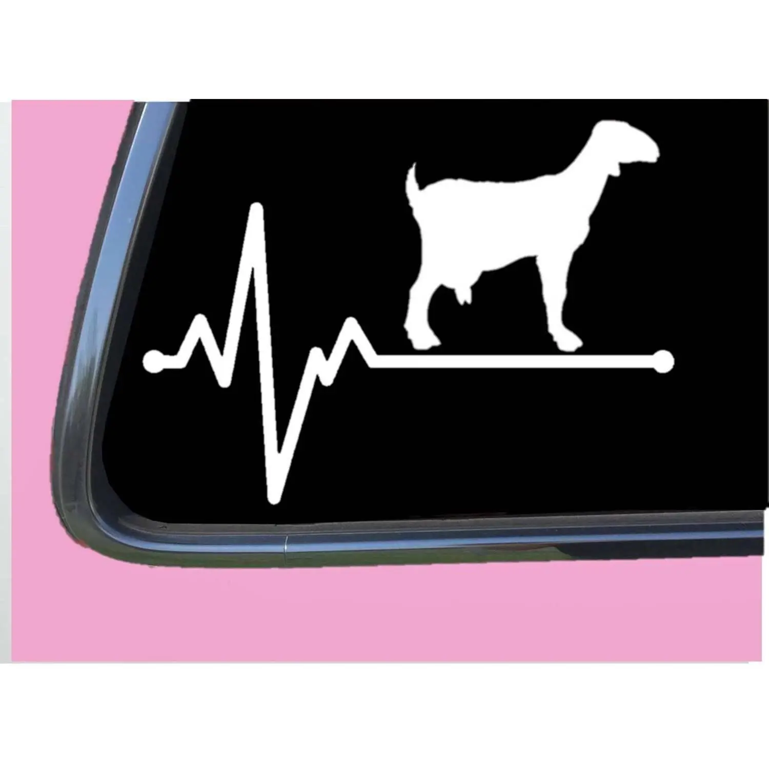 Dairy Goat LIfeline TP 223 Sticker 8" Decal heartbeat soap cheese milk