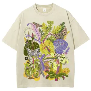 Various plants Unisex Vintage Shirt, Graphic Tee, Unisex Fashion, Full Color, Full Size, For Men, For Women
