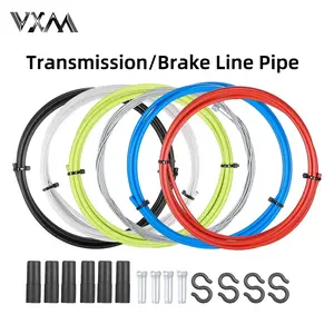 VXM 2m Wire For Bicycle Shifters Derailleur Brake Cable Tube 4mm/5mm MTB Road Bike Line Brake Parts