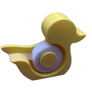 Duck Scotch Tape Dispenser/Lock In Place/Fun Duck/Gag Gift/Office Supplies