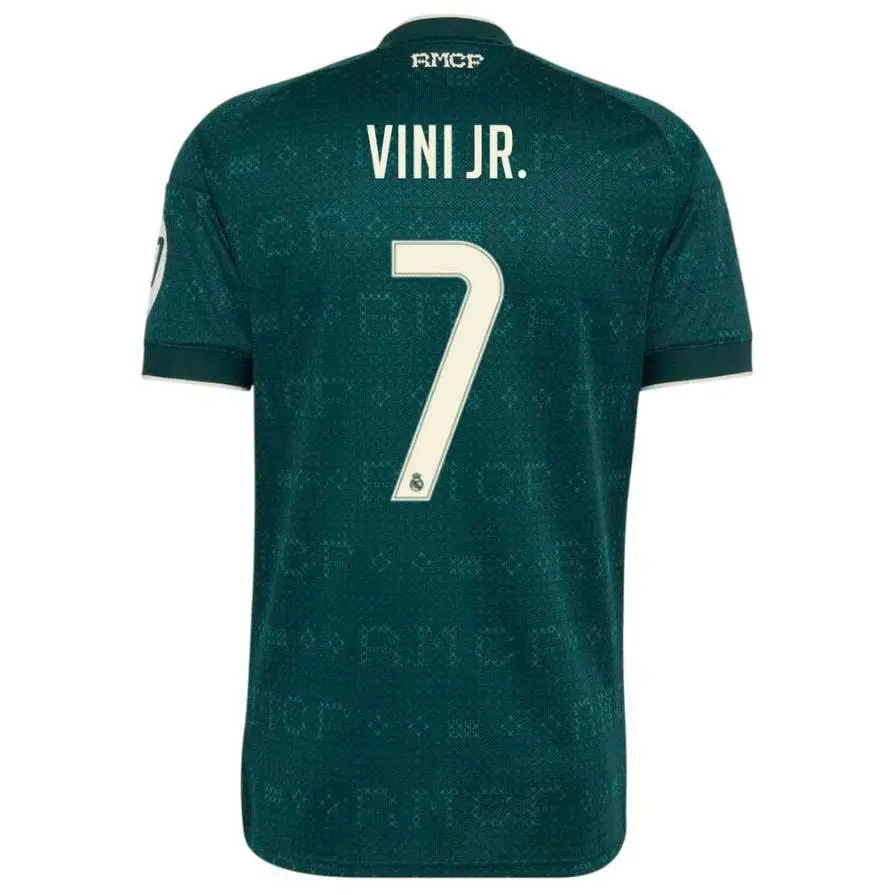 ViníciusJúnior#7 2026-27 Away Fan Jersey (Full Logos)