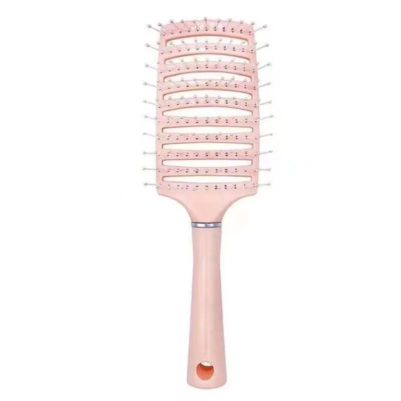 Full Shine Rib comb, fluffy hair, long hair styling for girls, scalp cleaning massage comb, anti-static hair care