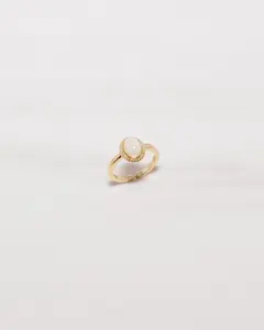 Mother of Pearl Oval Ring