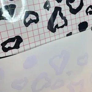 Cheetah Print permanent vinyl decals