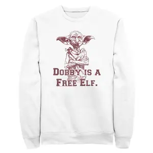 Men's Harry Potter Dobby is a Free Elf Sweatshirt