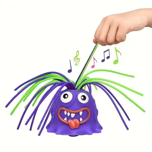 Monster Design Stress Relief Toy, 2 Counts Creative Hair Pulling Screaming Monster Toy, Novelty Toy for Teens & Adults, Funny Gift for Friends
