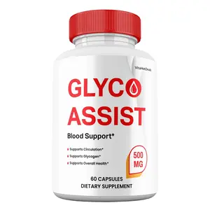 Blood Sugar Support Capsules Max Strength Formula for Glucose Metabolism Energy Circulation Health Balance Supplement 1 Pack
