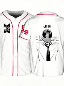 Member Inspired Baseball Jersey, 2026 Concert Merchandise, Exclusive World Tour Fan Gear, Birthday Gift for Fans
