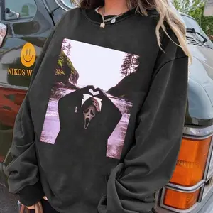 Halloween heart hands shirt, Halloween Ghostfacee Tee, Halloween Movie Shirt