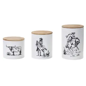 Ranch Life 3PC Canister Set