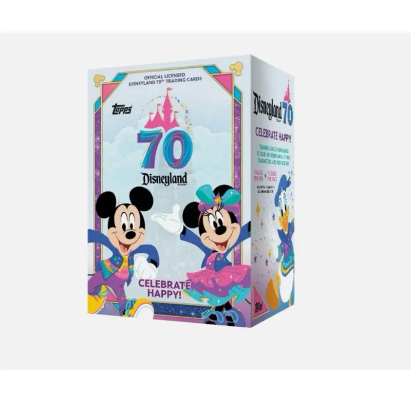 2025 TOPPS DISNEYLAND 70th Anniversary VALUE BLASTER BOX Disney!