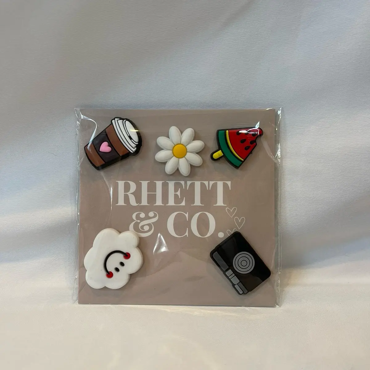 GIRLY POP CROC CHARM SET BY RHETT & CO.