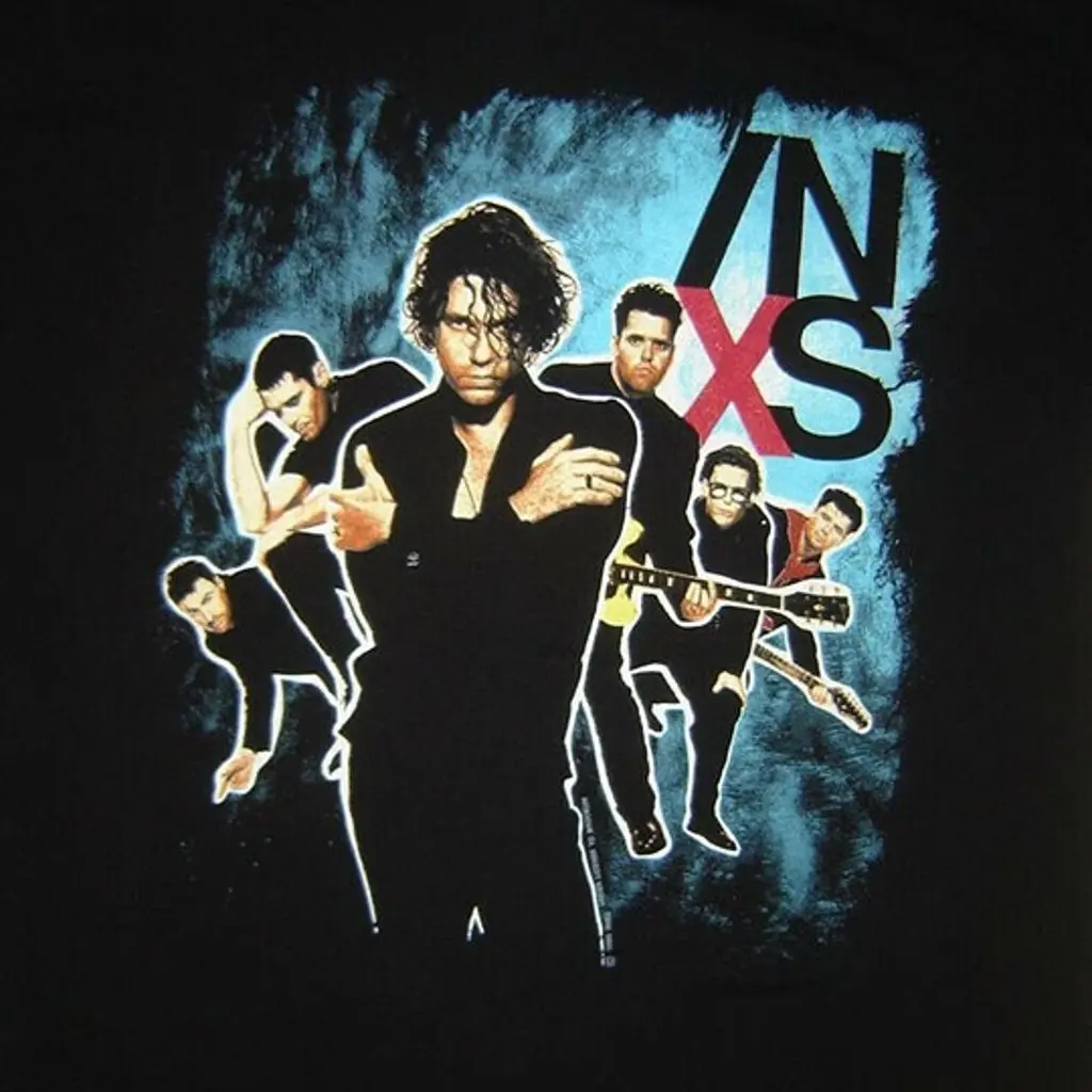 New INXS Kick Tour Concert 1987 Gift For Fans T-Shirt S-6XL