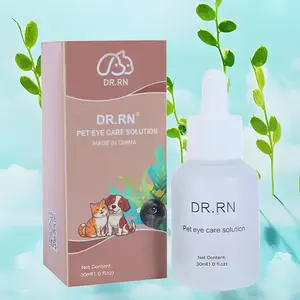 30ml Eye Envy Tear Stain Facial Cleanser for Dogs and Cats. Washes Away Crusty Eye Debris, Eye Boogers, Eye Discharge.     All-Natural Pet Eye Wash for Dogs，1 Fl. Oz.