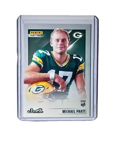 Michael Pratt 2024 Panini NFL Studio Rookies #24 Card Green Bay Packers 1/1672