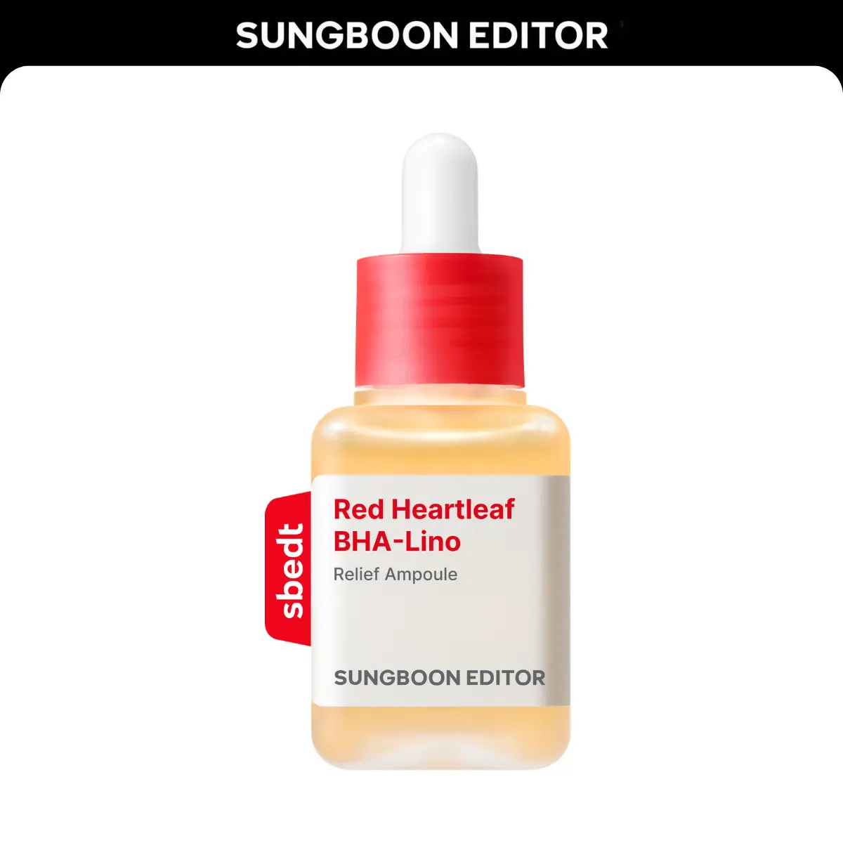 [Sungboon] Red Heartleaf BHA-Lino Relief Ampoule 40ml