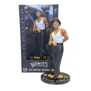 DGA Collectibles - HOMIES  EL GALLO NEGRO 1:10 Scale Large Collectible Figure
