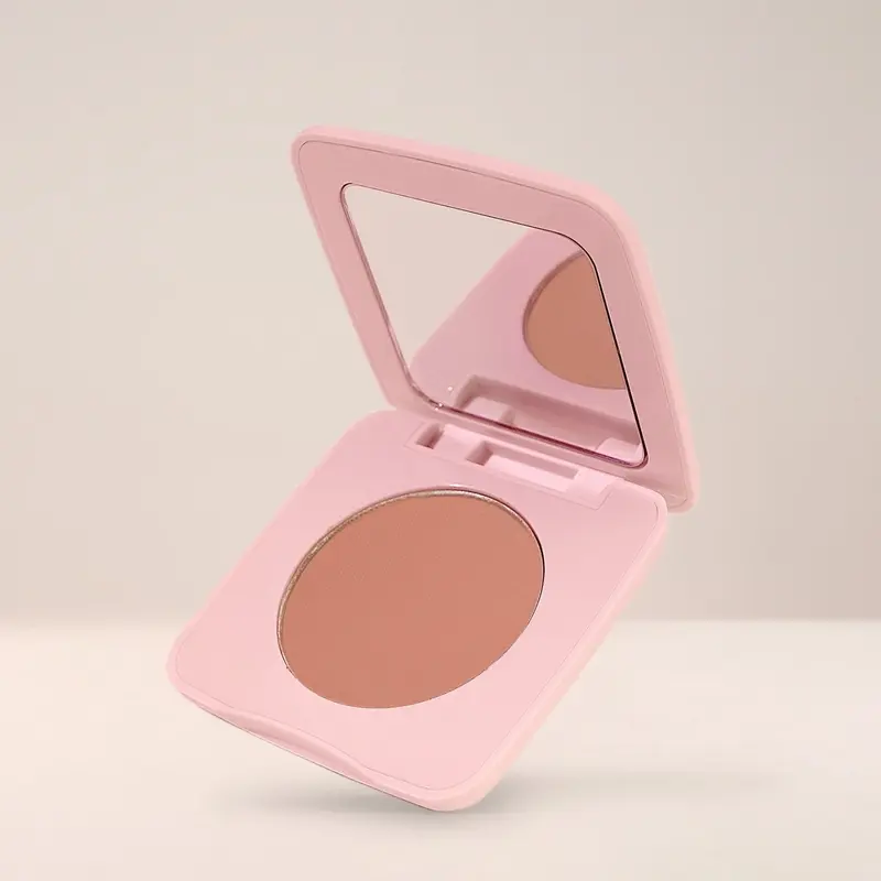 Plush Peanut Peach Marshmallow Blush Powder - 4.5g Paraben-Free Synthetic-Blend Titanium-Infused, Ceramide-Rich Hypoallergenic, Cruelty-Free Dermatologist-Tested, Buildable Pigmented Flush for Adult Finger/Brush Makeup Application