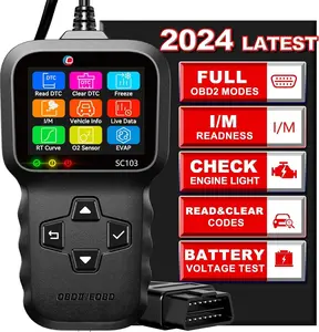 OBD2 Scanner,  SC103  Code Reader Diagnose Check Engine Light Smog Check DTCs Scan Tool Live Data Stream  Test for  Since 1996