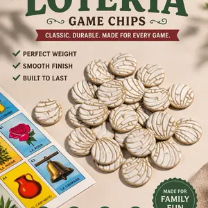 Loteria Bingo Playing Chips 50 pc