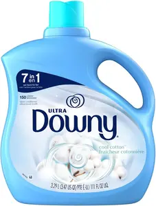 Fabric Softener Liquid, Cool Cotton Scent, 111 fl oz, 150 Loads