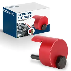 Stretch Fit Belt Installation Tool, Professional Automotive Stretch Belt Tools for Easy Belts Removal and Installer