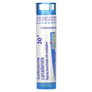 Boiron Collinsonia Canadensis, 30C, Hemorrhoid Relief, Approx 80 Pellets