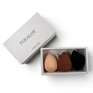 Yeraldy 3 Piece Beauty Sponge Set Unique, lightweight foam