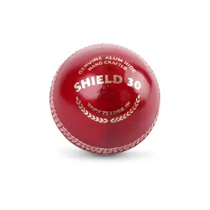 SG Club Cricket Ball – Leather, Red, Standard Size