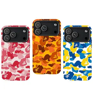 BAPE camo phone cases  Suitable for iPhone 17-11 Pro Max/Plus and  Samsung Galaxy S23-25