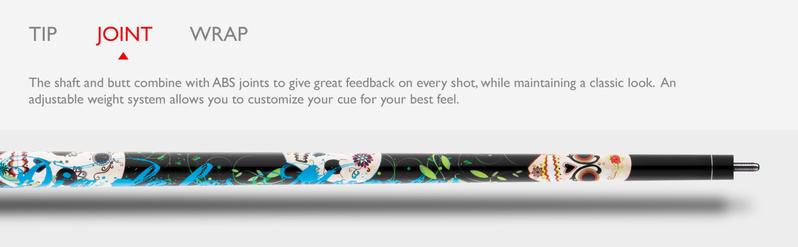 Viper Underground Dia de los Muertos Billiard/Pool Cue Stick Viper Underground Dia de los Muertos Billiard/Pool Cue Stick