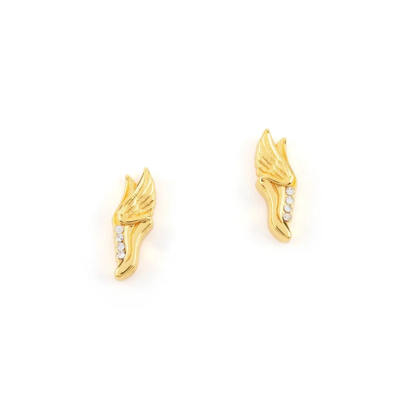 CC Sport Winged Running Shoe Earrings
