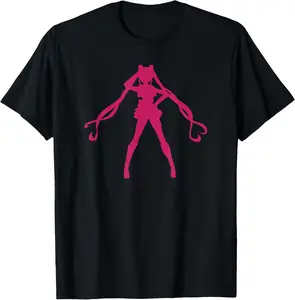 100% Cotton Crescent Moon Planet Sailor Astronomy Mom Anime Girl Fans T-Shirt